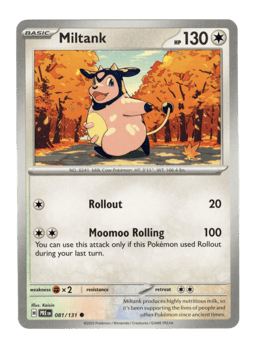 2025 Miltank #81 Prismatic Evolutions