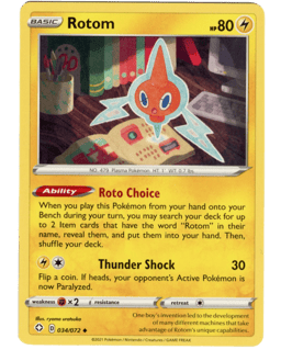 2021 Rotom #34 Shining Fates