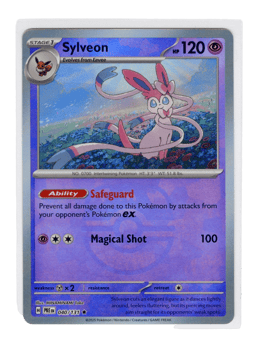 2025 Sylveon  (Master Ball) #40 Prismatic Evolutions