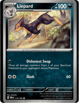 2023 Liepard #115 Paradox Rift