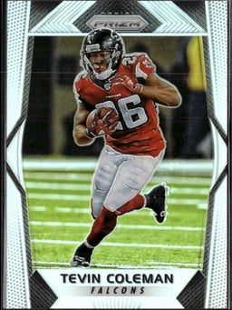 2017 Tevin Coleman #58 Prizm