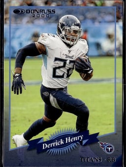 2020 Derrick Henry #R2K-DH Donruss Retro 2000