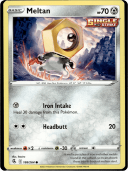 2021 Meltan #188 Fusion Strike