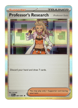 2024 Professor's Research #87 Paldean Fates