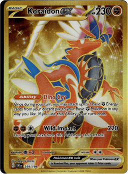 2023 Koraidon ex #254 Scarlet & Violet