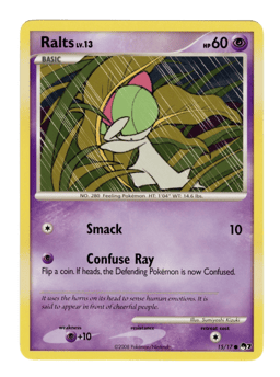 2008 Ralts #15 POP Series 7