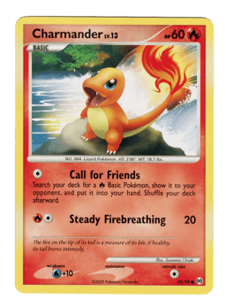 2009 Charmander #59 Arceus