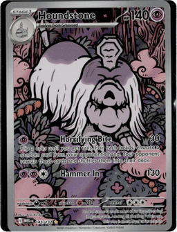 2025 Houndstone #145 Mega Evolution