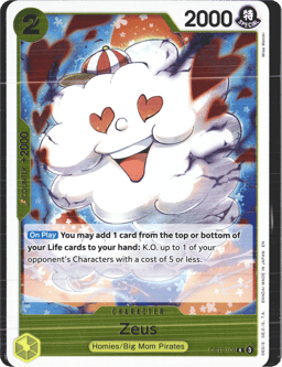 2025 Zeus (foil) #106 A Fist Of Divine Speed