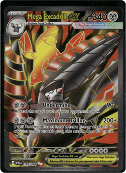 2026 Mega Excadrill ex #103 Pitch Black