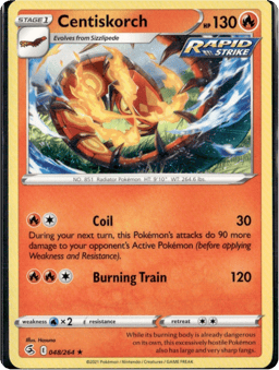 2021 Centiskorch #48 Fusion Strike