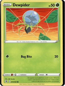 2021 Dewpider #19 Fusion Strike