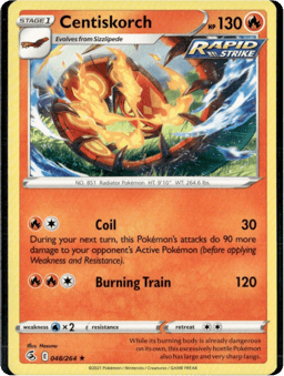 2021 Centiskorch #48 Fusion Strike