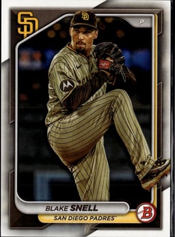 2024 Blake Snell #74 Bowman