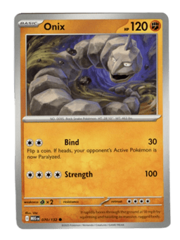 2025 Onix #70 Mega Evolution
