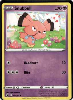 2021 Snubbull #115 Fusion Strike