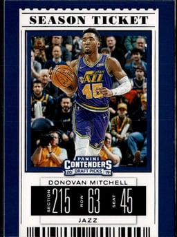 2019 Donovan Mitchell #16 Contenders Draft Picks
