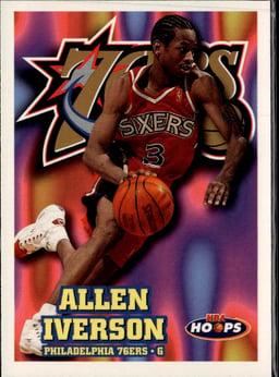 1997 Allen Iverson #114 NBA Hoops