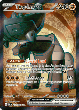 2023 Ting-Lu ex #243 Paldea Evolved