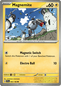 2023 Magnemite #63 Scarlet & Violet