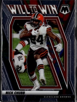 2021 Nick Chubb #WW-10 Mosaic Will to Win