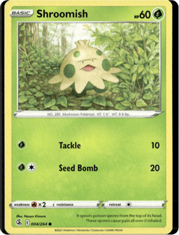 2021 Shroomish #4 Fusion Strike