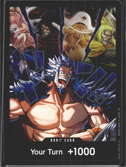 2026 DON!! Card (Alternate Art) (Rocks) #DON The World's Strongest Warriors