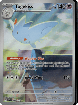 2026 Togekiss #235 Ascended Heroes