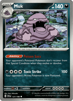 2023 Muk #127 Scarlet & Violet