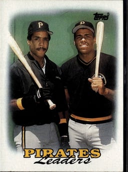 1988 Barry Bonds #231 1987 Team Leaders