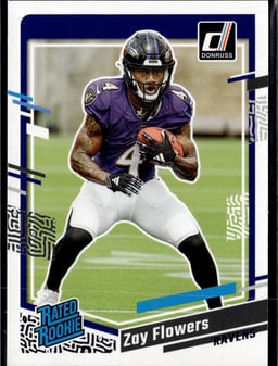 2023 Zay Flowers #307 Donruss