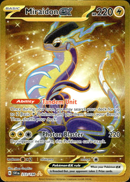 2023 Miraidon ex #253 Scarlet & Violet