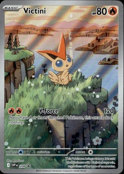 2023 Victini #208 Scarlet & Violet Black Star Promos