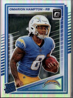 2025 Omarion Hampton #212 Donruss Optic