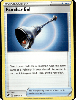 2020 Familiar Bell #161 Darkness Ablaze