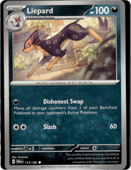 2023 Liepard #115 Paradox Rift