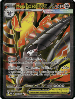 2026 Mega Excadrill ex #103 Pitch Black
