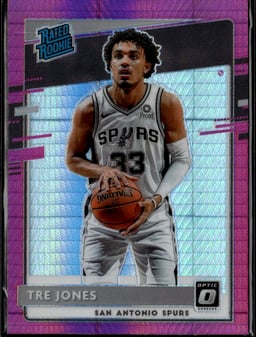2020 Tre Jones #188 Donruss Optic