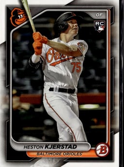2024 Heston Kjerstad #9 Bowman