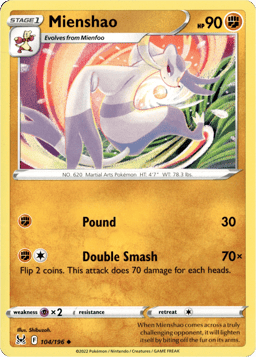 2022 Mienshao #104 Lost Origin