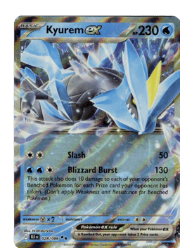 2025 Kyurem ex #28 Black Bolt