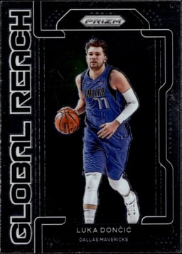 2021 Luka Doncic #4 Prizm Global Reach
