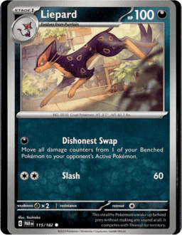 2023 Liepard #115 Paradox Rift