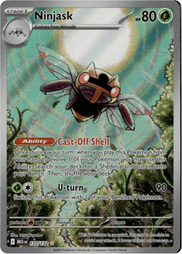 2025 Ninjask #137 Mega Evolution