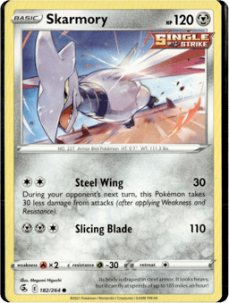 2021 Skarmory #182 Fusion Strike