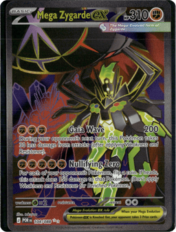 2026 Mega Zygarde ex #104 Perfect Order