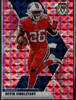 2020 Devin Singletary #27 Mosaic
