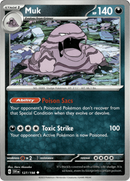 2023 Muk #127 Scarlet & Violet