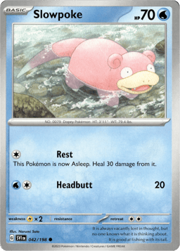 2023 Slowpoke #42 Scarlet & Violet