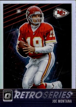 2021 Joe Montana #RS-JM Donruss Optic Retro Series